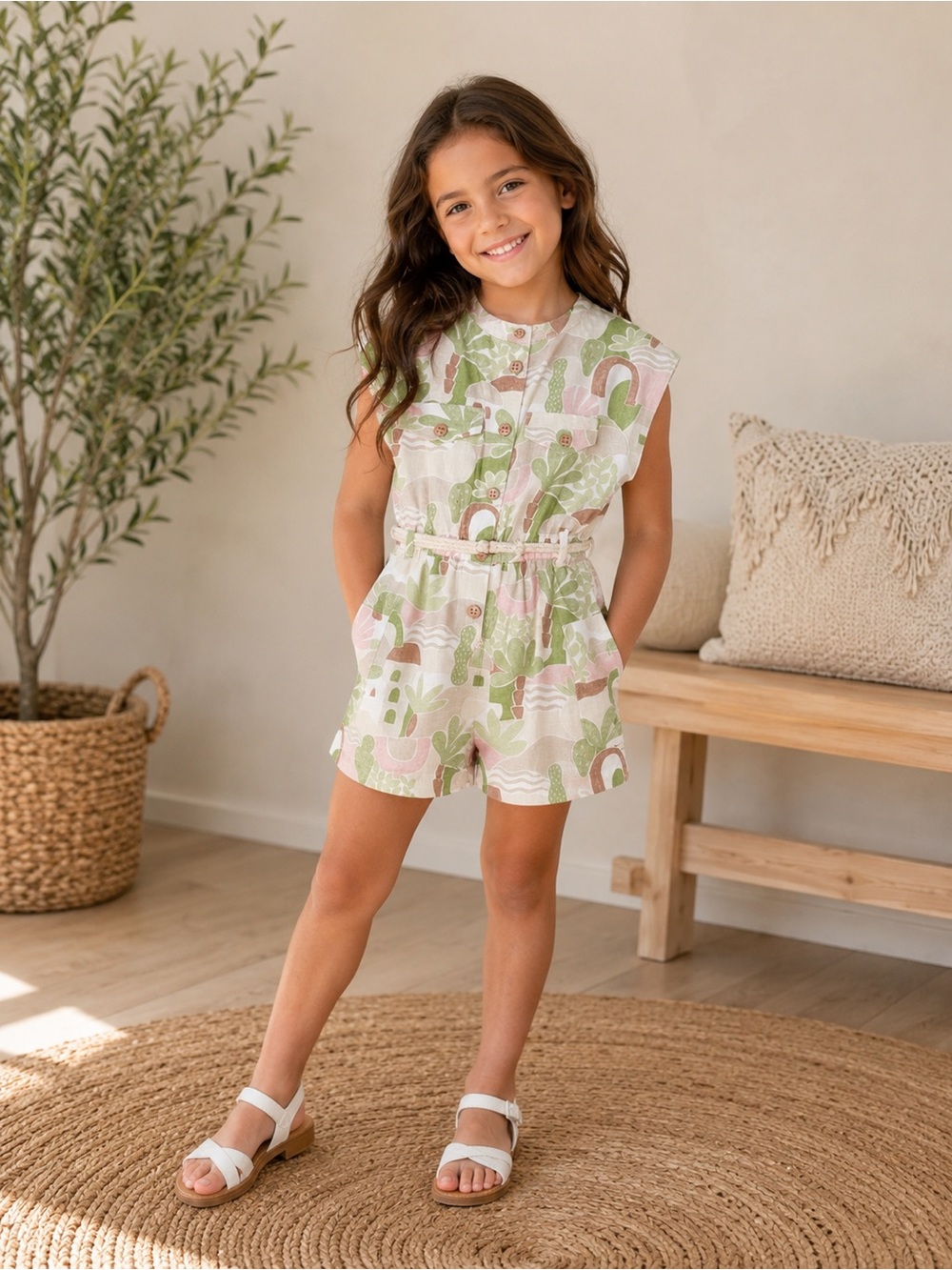 Mayoral Cactus Romper